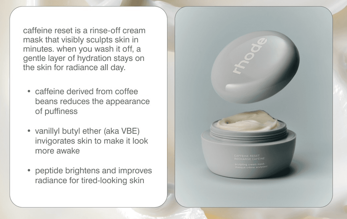 Rhode Product Descriptions